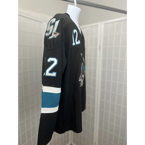 RARE San Jose Sharks Patrick Marleau Authentic RBK Jersey 50 - Picture 7 of 12